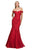 Ladivine A0401 - Sweetheart Embroidered Prom Gown Evening Dresses 2 / Red