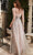 Ladivine B701 - Beaded Illusion Bateau Prom Dress Prom Dresses