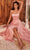 Ladivine B8402 - Spaghetti Strap A-Line Prom Gown Prom Dresses XS / Blush