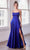 Ladivine B8402 - Spaghetti Strap A-Line Prom Gown Prom Dresses XS / Royal