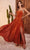 Ladivine B8402 - Spaghetti Strap A-Line Prom Gown Prom Dresses XS / Sienna