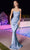 Ladivine BD7044 - Cowl Satin Prom Dress Prom Dresses XS / Paris Blue