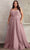 Ladivine C150C - Embroidered A-line Prom Gown Prom Dresses 16 / Mauve