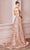 Ladivine CB069 - Embellished A-line Prom Gown Prom Dresses 12 / Gold-Mist