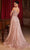 Ladivine CB147 - Rhinestone Embellished Cold Shoulder Ballgown Ball Gowns