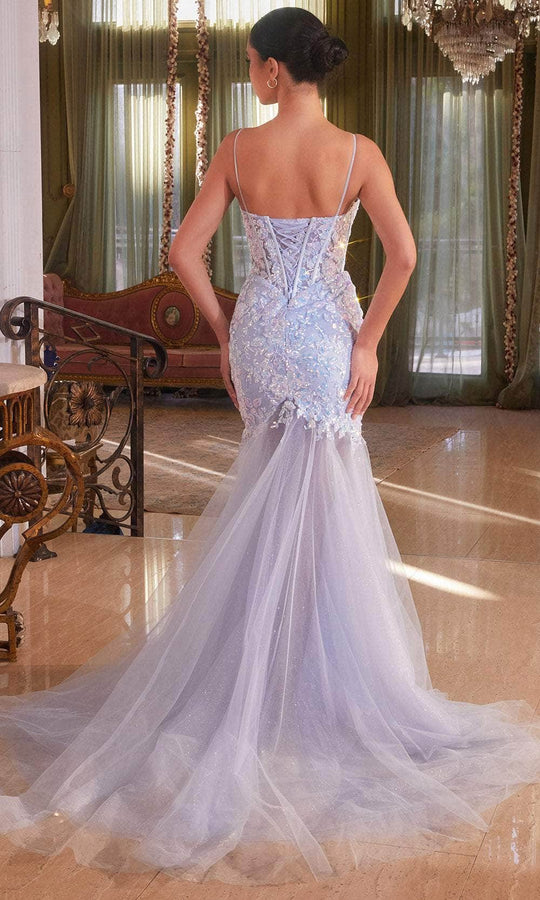 Ladivine CB148 - Embroidered Sleeveless Prom Gown