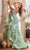 Ladivine CC1608 - Sleeveless Plunging V-Neck Prom Gown Prom Dresses