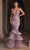 Ladivine CC2288 - 3D Floral Mermaid Prom Gown Prom Dresses