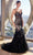 Ladivine CC2308 - Embellished Sleeveless Prom Gown Prom Dresses 2 / Black