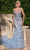 Ladivine CC2308 - Embellished Sleeveless Prom Gown Prom Dresses 2 / Lt Blue