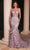 Ladivine CC2308 - Embellished Sleeveless Prom Gown Prom Dresses 2 / Mauve