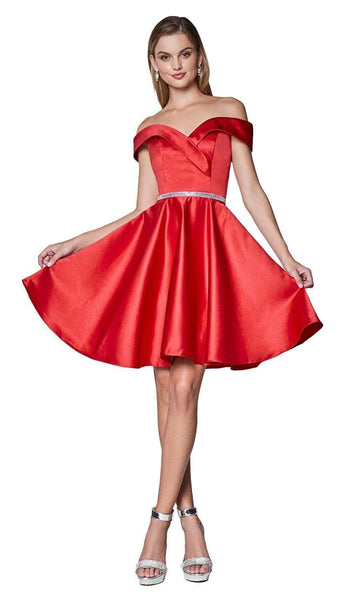 Off Shoulder Homecoming Dress – Couture Candy