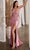 Ladivine CD0176 - Beaded Lace Corset Prom Gown Prom Dresses XXS / Rose