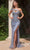 Ladivine CD0218 - Sweetheart Sequin Prom Gown with Sash Prom Dresses