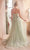 Ladivine CD0230 - Beaded Appliqued A-Line Prom Gown Prom Dresses