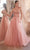 Ladivine CD0230 - Beaded Appliqued A-Line Prom Gown Prom Dresses