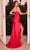 Ladivine CD0231 - Sleeveless High Slit Prom Gown Prom Dresses
