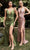 Ladivine CD231 - Deep V-Neck Bustier Prom Dress Prom Dresses