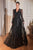 Ladivine CD233 Evening Dresses 4 / Black