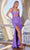 Ladivine CD307 - Illusion Corset Sleeveless Prom Gown Prom Dresses 2 / Lilac
