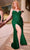 Ladivine CD307C - Sleeveless Embellished Prom Gown Prom Dresses 16 / Emerald