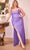 Ladivine CD307C - Sleeveless Embellished Prom Gown Prom Dresses 16 / Lilac