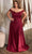 Ladivine CD325 - Off Shoulder Knotted Prom Gown Prom Dresses