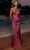 Ladivine CD326 - Pleated Semi-Sweetheart Prom Gown Prom Dresses 2 / Lips