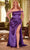 Ladivine CD327 - Ruched One Shoulder Prom Gown Prom Dresses