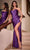 Ladivine CD338 - Lace-Up Back Sweetheart Prom Gown Prom Dresses 2 / Eggplant