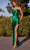 Ladivine CD338 - Lace-Up Back Sweetheart Prom Gown Prom Dresses 2 / Emerald
