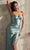 Ladivine CD338 - Lace-Up Back Sweetheart Prom Gown Prom Dresses 2 / Paris Blue