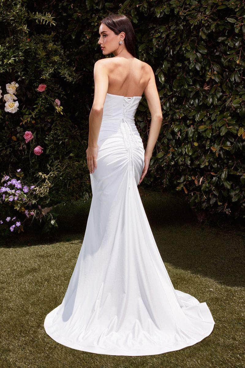 Ladivine CD791 - Long Stretch Satin Mermaid Dress