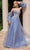 Ladivine CD830 - Strapless Boned Detailed Embroidered Ballgown Ball Gowns 2 / Greenery