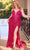 Ladivine CD840C - Embroidered Sequined Sleeveless Prom Gown Prom Dresses 16 / Azalea Pink