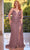 Ladivine CD840C - Embroidered Sequined Sleeveless Prom Gown Prom Dresses 16 / Dusty Violet
