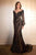 Ladivine CD864 - Crystal-Embellished Sheath Gown Evening Dresses