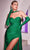 Ladivine CD886 - Ruched Detail Strapless Evening Dress Evening Dresses 20 / Black