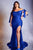 Ladivine CD943C - Satin Mermaid Prom Gown Bridesmaid Dresses 16 / Royal