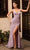 Ladivine CD967 - Lace Appliqued Trumpet Prom Gown Prom Dresses 12 / Dusty Rose