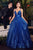 Ladivine CD996 - Dual Strap Glittered Evening Gown Ball Gowns 2 / Royal