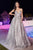Ladivine CD996 - Dual Strap Glittered Evening Gown Ball Gowns 2 / Silver