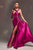 Ladivine CDS415 - V-Neck Beaded Appliqued Evening Gown Evening Dresses 4 / Magenta