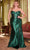 Ladivine CDS423C - Beaded Strapless Prom Gown Prom Dresses 16 / Deep Emerald