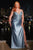 Ladivine CDS440 - Beaded Corset Satin Sheath Prom Dresses