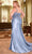 Ladivine CDS496C - Ruched Detailed Sleeveless Prom Gown Prom Dresses