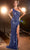 Ladivine CH077 - One Shoulder Sequin Evening Gown Pageant Dresses XS / Lapis Blue