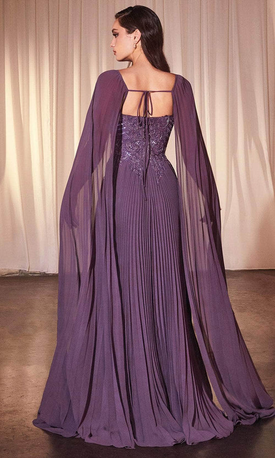 Ladivine CJ937 - Sweetheart Accordion Pleated Prom Dress