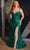 Ladivine CM334C - Sequin Sleeveless Corset Prom Gown Prom Dresses 16 / Emerald