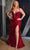 Ladivine CM334C - Sequin Sleeveless Corset Prom Gown Prom Dresses 16 / Red